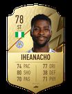 Kelechi Iheanacho FIFA 22 OPR