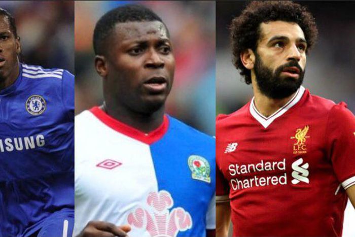 Name the African players in the Premier League 50 club