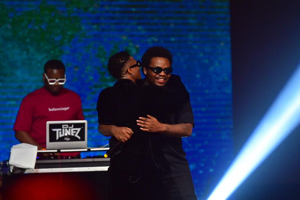 Wizkid and Olamide at Livespot X Festival
