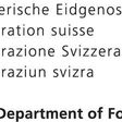 Federal Department of Foreign Affairs Switzerland