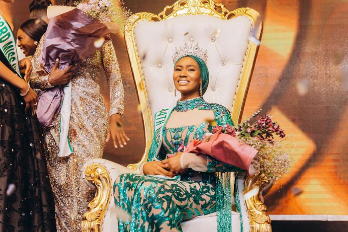 Shatu Garko makes history, becomes first Hijabi model to win Miss Nigeria