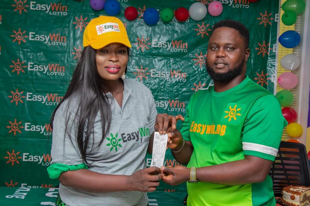Business woman wins 1Million Naira Magic Million EasyWin Lotto game