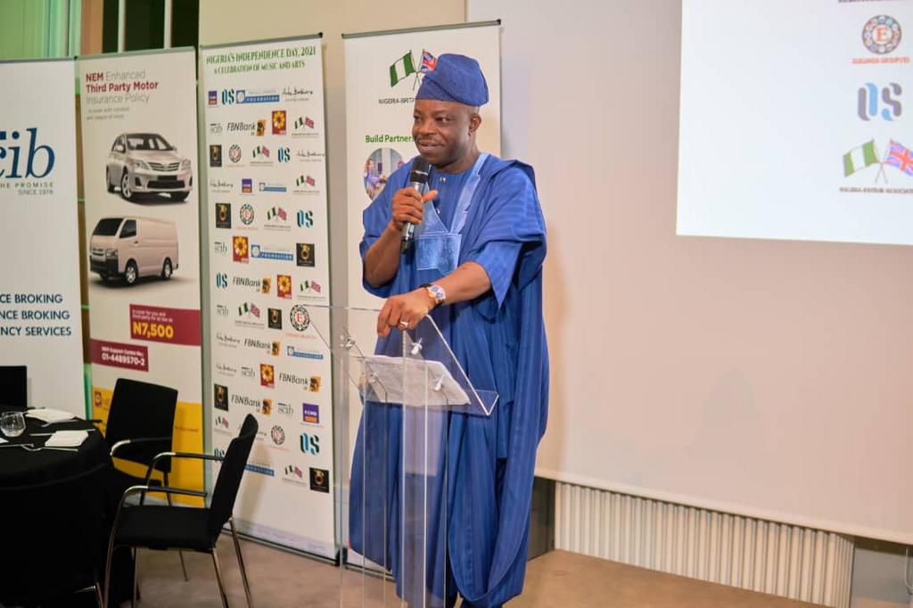 Ambassador Sarafa Tunji Ishola.