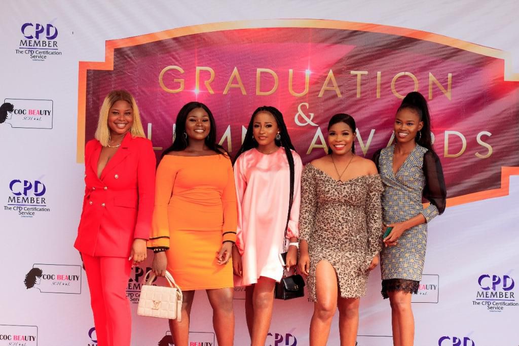 Closing out 2021 with a bang! COC Beauty School hosts graduation ceremony and end-of-year alumni awards