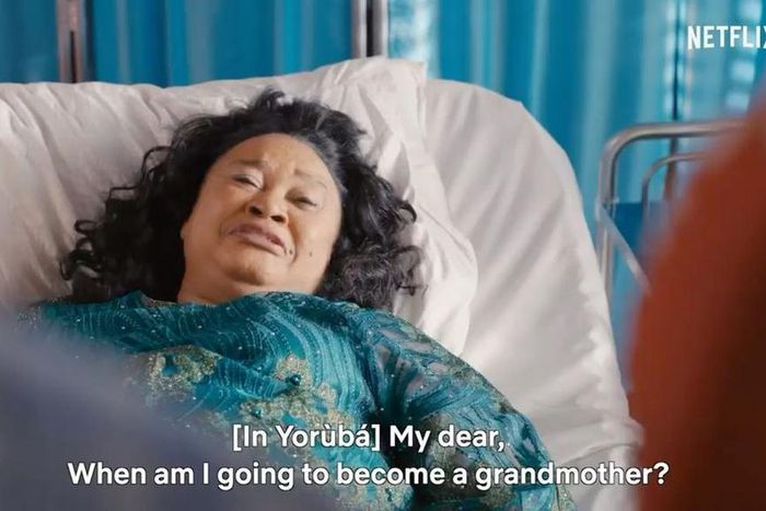 Rachel Oniga in 'A Naija Christmas' teaser [Instagram]