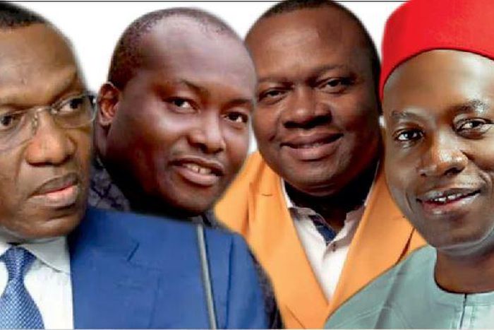 Contestants of the November 6 governorship election in Anambra, (The Nation)