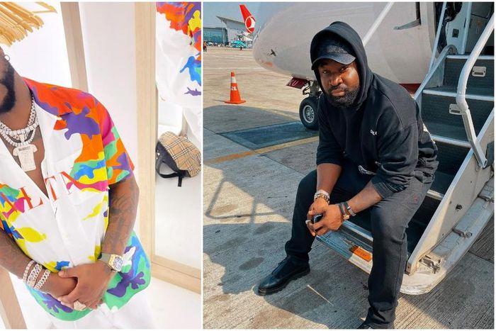 Nigerian music stars Davido and Harrysong [Instagram/Davido] [Instagram/IamHarrysong]