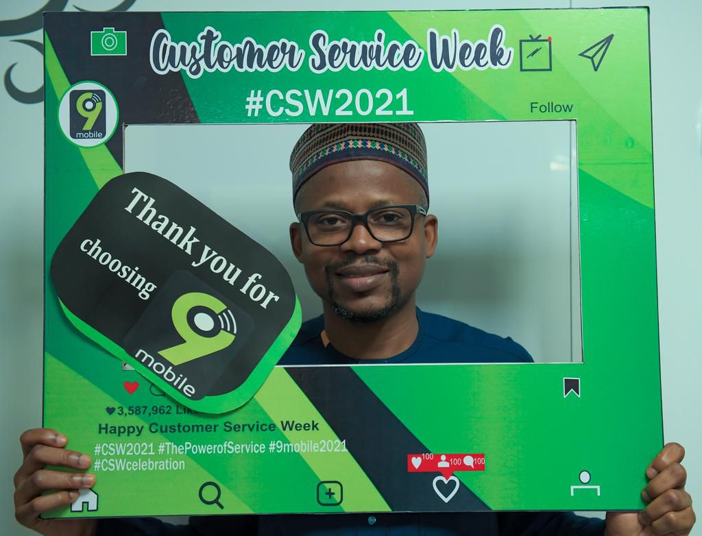 Customer Service Week: Our customer care representatives are worth their weight in gold! - 9mobile