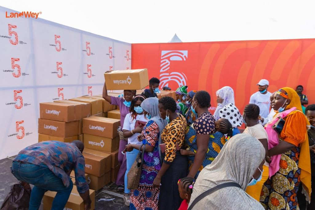 LandWey launches 50 million Naira Scholarship Fund, Awards Outstanding Realtors as she celebrates 5th year anniversary