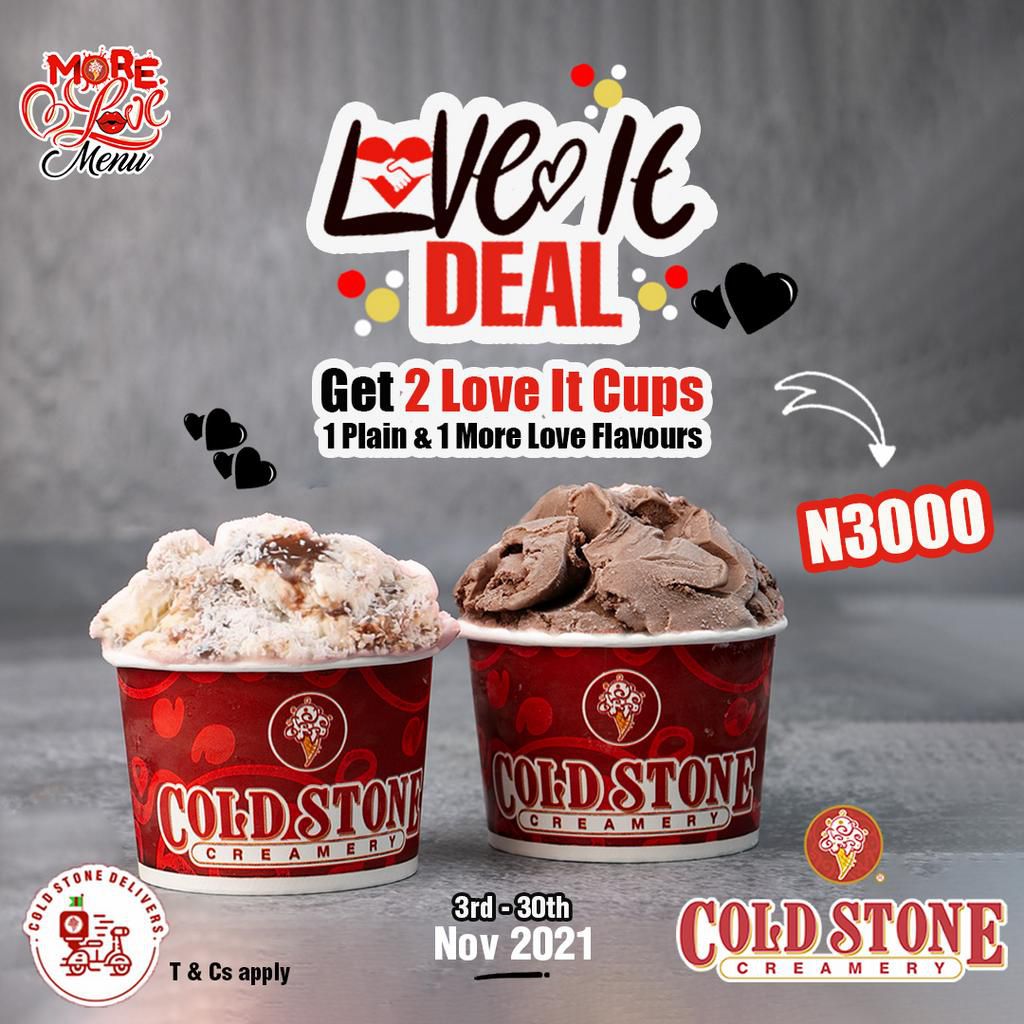 It's a creamtastic November at Cold Stone Creamery