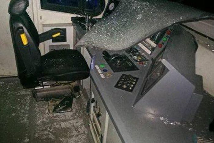 Blown up Kaduna-Abuja train (TheCable)