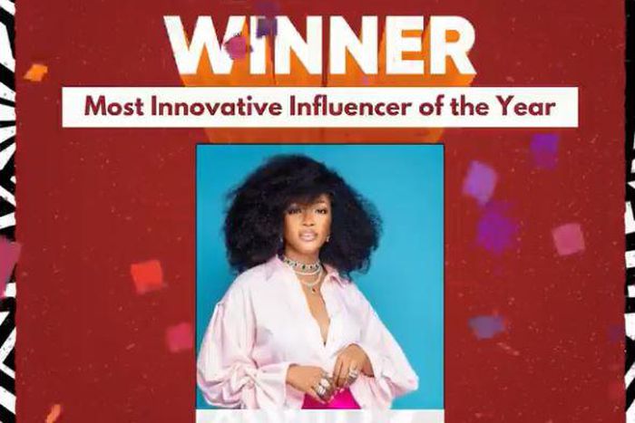 Kie Kie took home the Most Innovative Influencer of The Year award