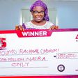 Adejumo Rachael, the one million naira winner of ALAT's 5 for 5 Promo in August 2021