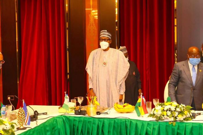 President Muhammadu Buhari hosts ECOWAS leaders to dinner ahead of 60th ECOWAS Session. (PMNews)