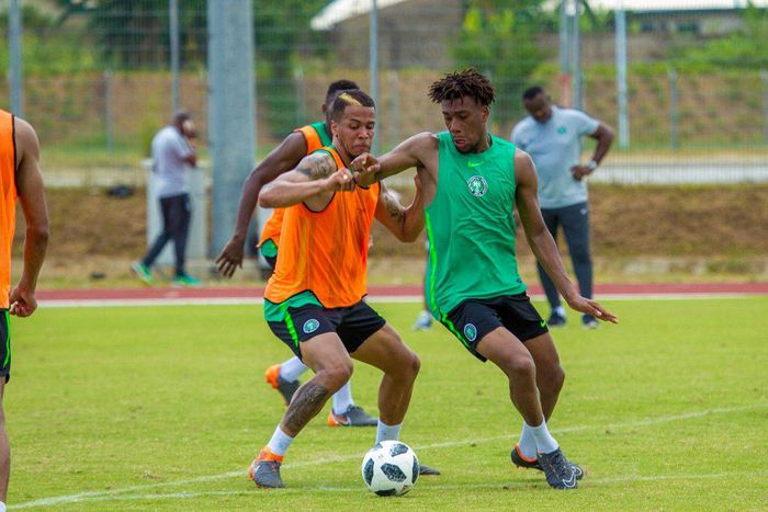 William Troost-Ekong and Alex Iwobi