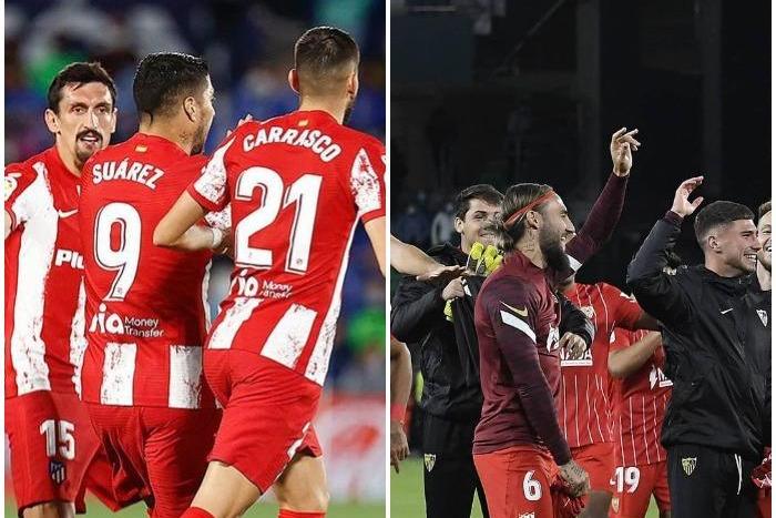 Sevilla and Atheltico Madrid
