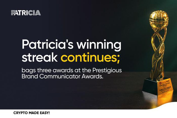 Patricia's winning streak continues; bags 3 awards at the Prestigious Brand Communicator Awards