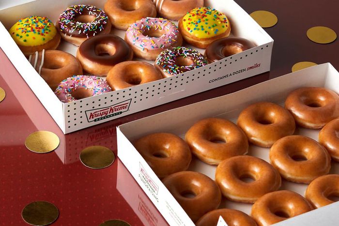 Krispy Kreme donuts.