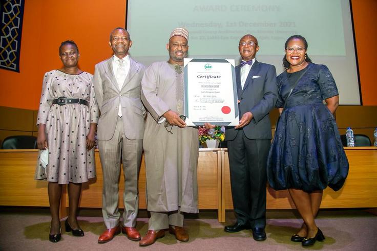LBS becomes first Nigeria's academic institution to receive globally acclaimed ISO 9001:2015 certification.