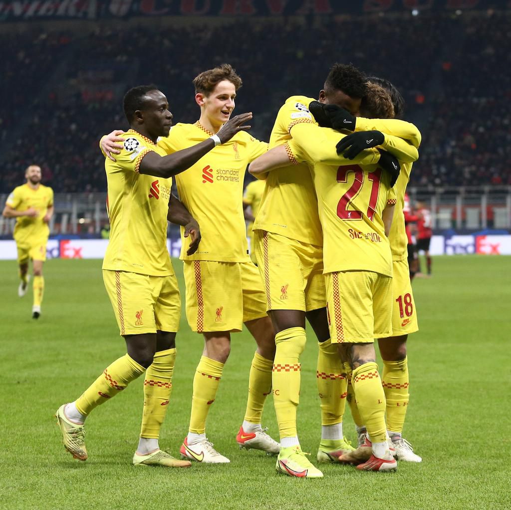 Liverpool became the first English side to win all six of their matches in the group stages.