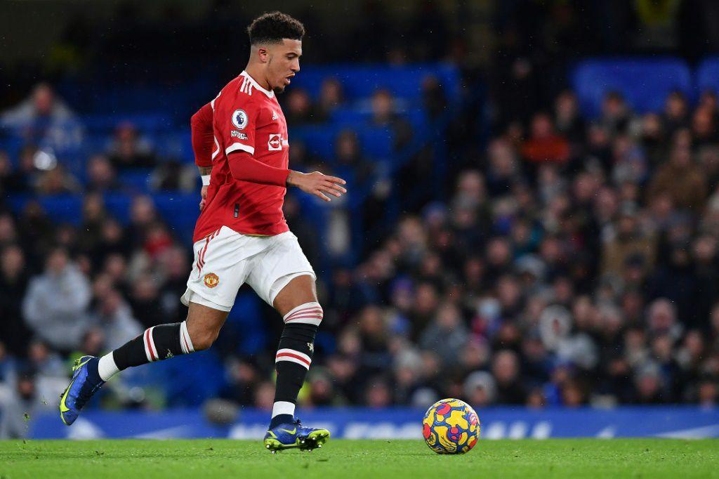 Manchester United forward Jadon Sancho