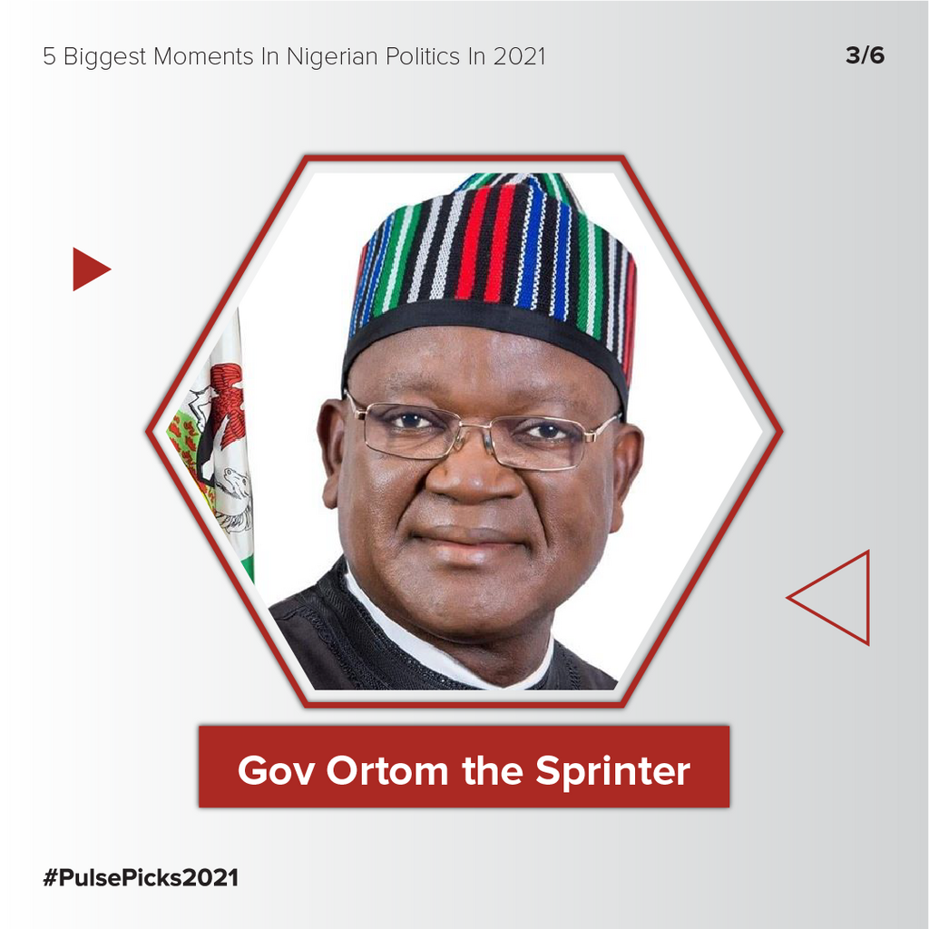 Governor Samuel Ortom of Benue State.