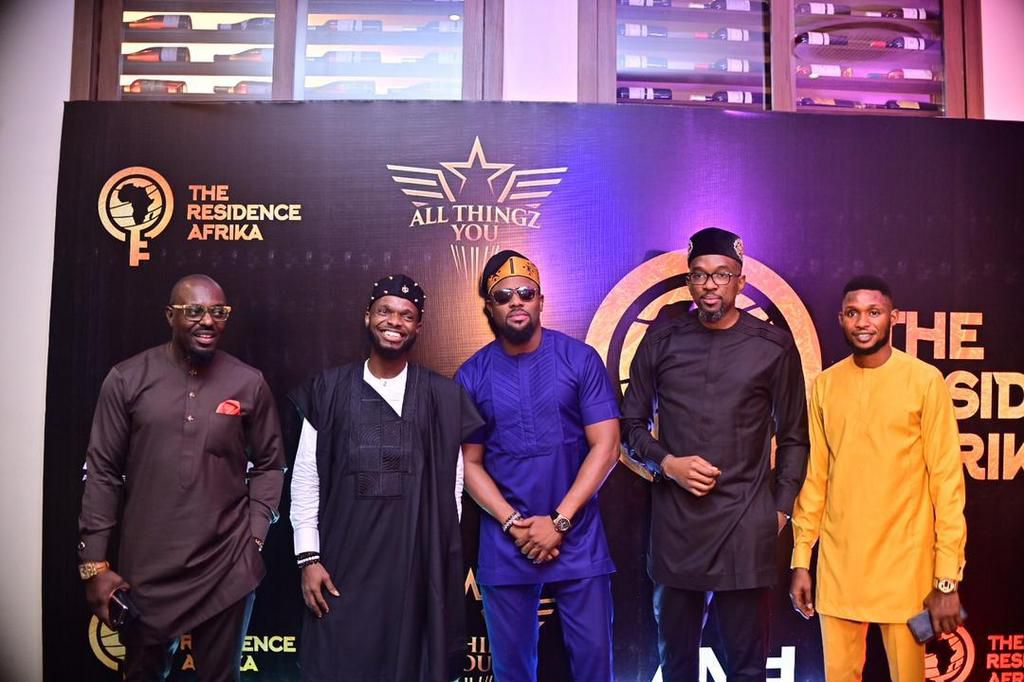 L-R: Vice-Chairman and Director, The Residence Afrika; Jim Iyke, Chairman of Africa NetworkEntertainment Limited (ANEL) and Executive Producer of The Residence Afrika; Mr KelechiFreeman Ukadike, Project Director, ANEL and The Residence Afrika; Melvin O...