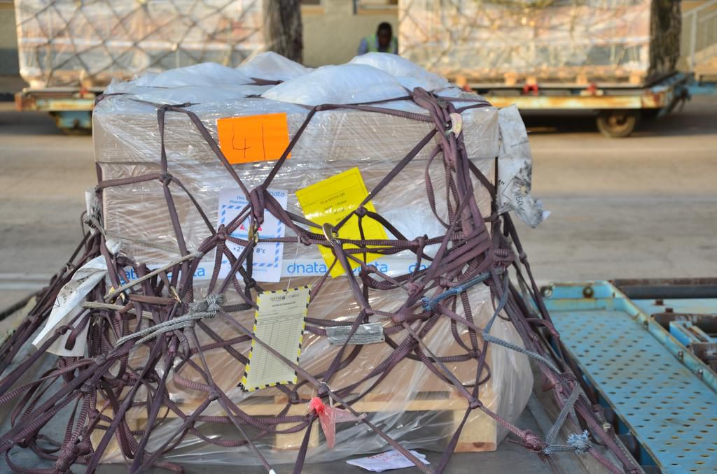 COVID-19 vaccines from the Mastercard Foundation and Africa CDC’s Saving Lives and Livelihoods initiative lands in Nigeria