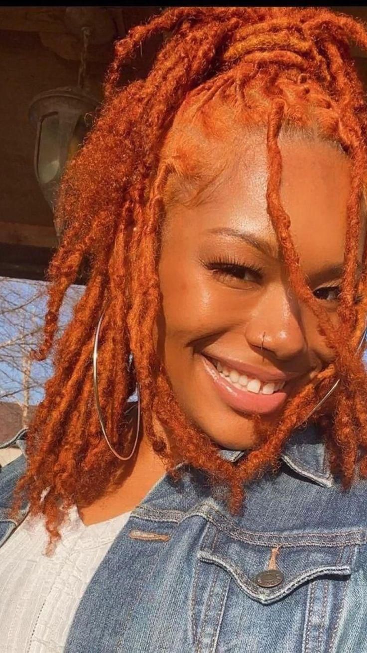 Ginger locs look great [pinterest]