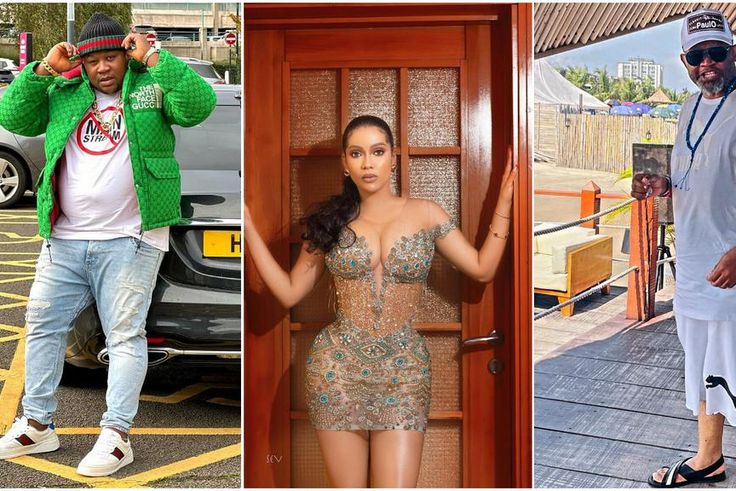 Cubana Chief Priest, BBNaija's Maria and Paul O of UpFront and Personal [Instagram/CubanaChiefPriest] [Instagram/MariaChikeBenjamin] [Instagram/PaulO]