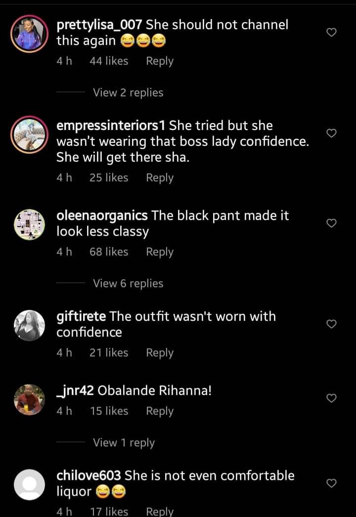 Some Instagram comments [splufiknigerians]