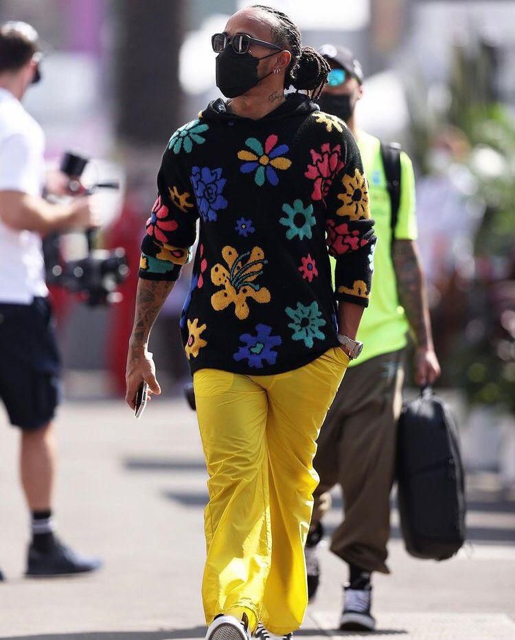 Lewis Hamilton (via British GQ)