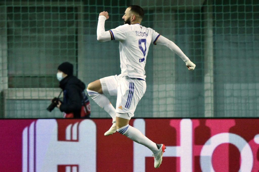 Karim Benzema scored his 15th goal of the season in all competitions