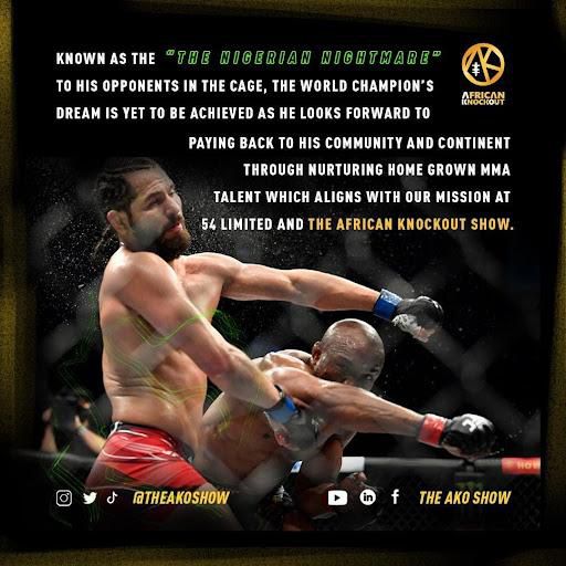 UFC Welterweight World Champion Kamaru Usman joins 5Five4Four Limited, the owner and developer of the African KnockOut (AKO)