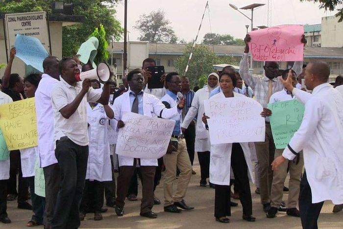 'We're very sorry that you have to suffer...' - NMA apologises to patients over doctors strike. [Legit]
