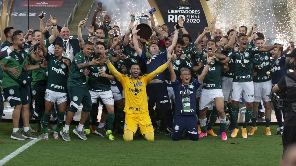 Palmeiras,  the 2021 Copa Libertadores Champions.