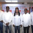 L-R: EXECUTIVE DIRECTOR SALES, LIFEPAGE, AJILORE FRANCIS; CHIEF EXECUTIVE OFFICER, OLADIPUPO CLEMENT; CHIEF OPERATING OFFICER, TAIWO OKE; FINANCIAL CONTROLLER, SOLA ADEBAYO;  AND EXECUTIVE DIRECTOR, PRODUCT DEVELOPMENT & ESTATES, OPEOLUWA ONI,  DURING ...