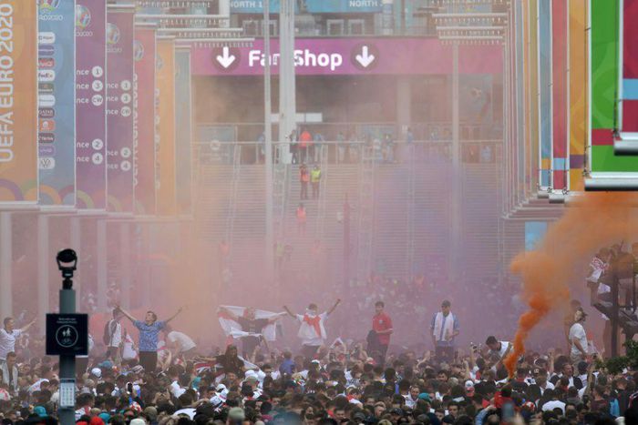 An independent review into crowd trouble at the Euro 2020 final at Wembley said disaster was narrowly averted