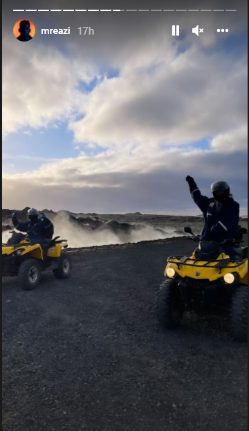 Check out more photos from Mr Eazi and Temi Otedola's vacation in Iceland