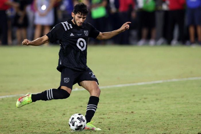Teenager Ricardo Pepi, seen here in the MLS All-Star Game, scored twice in the United States' 2-0 victory over Jamaica in CONCACAF 2022 World Cup qualifying in Austin, Texas