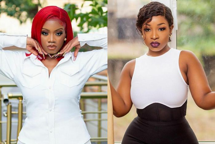 Bbnaija Angel and Jackie B [Instagram]