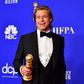 The acting categories appear to be a lock for the Oscars, with Brad Pitt -- seen here with his Golden Globe -- expected to win for best supporting actor for "Once Upon a Time... in Hollywood"