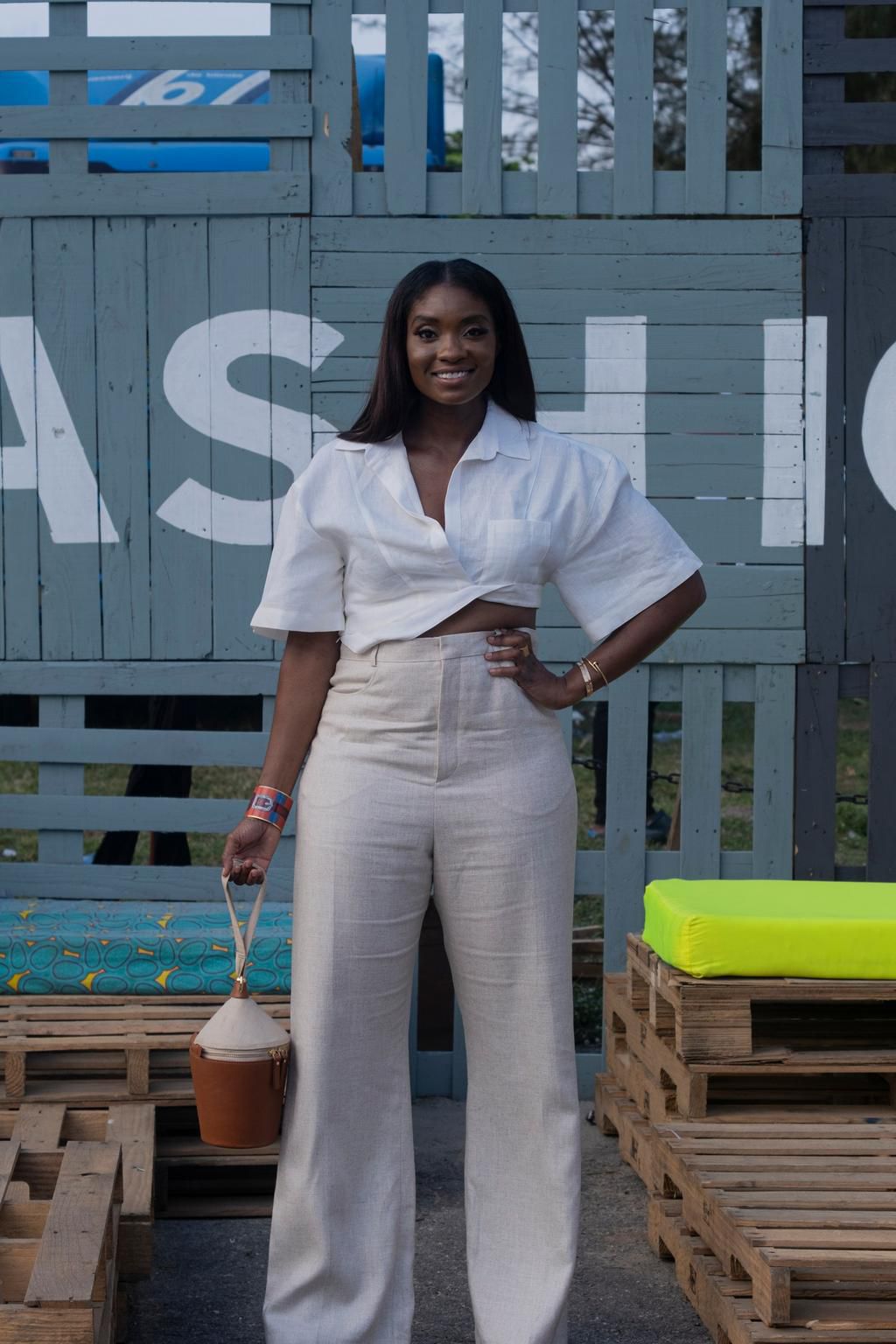 Guests at the Lagos Fashion Week [stephentayo/vogue]