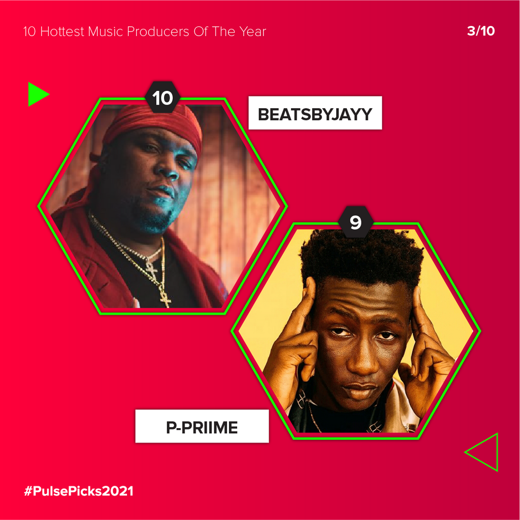 Nigerian producers of the year. (Pulse Nigeria)