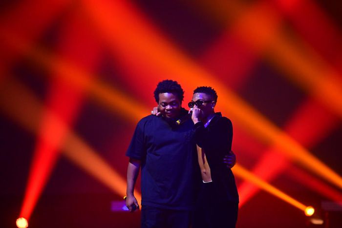 Wizkid and Olamide at Livespot X Festival