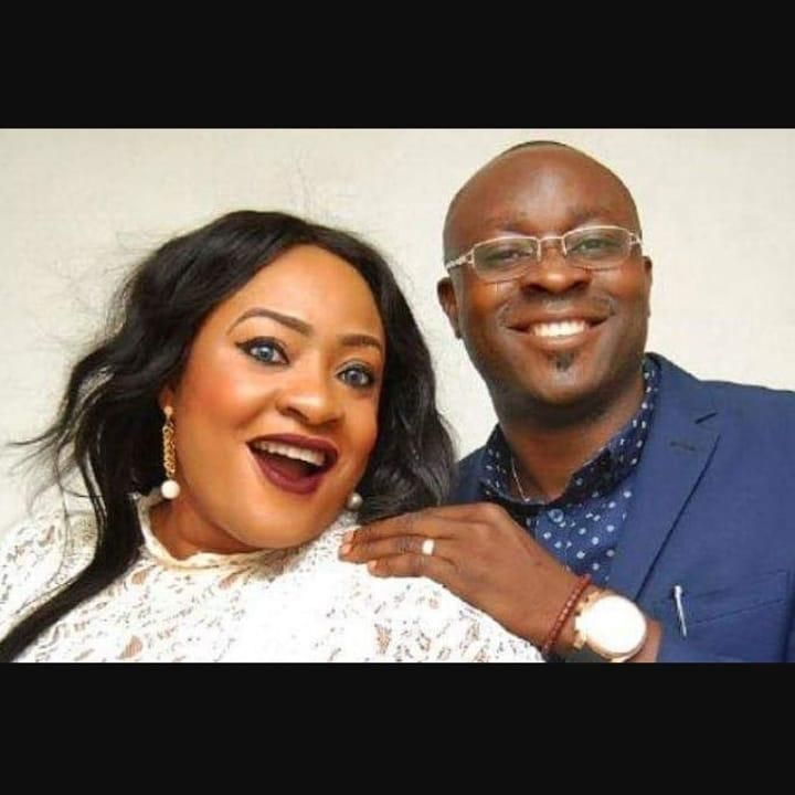 Foluke Daramola and her hubby Salako Olukayode