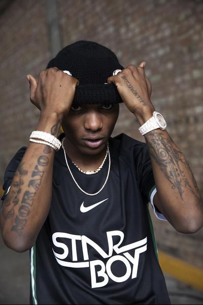 Wizkid's starboy jersey [nike]