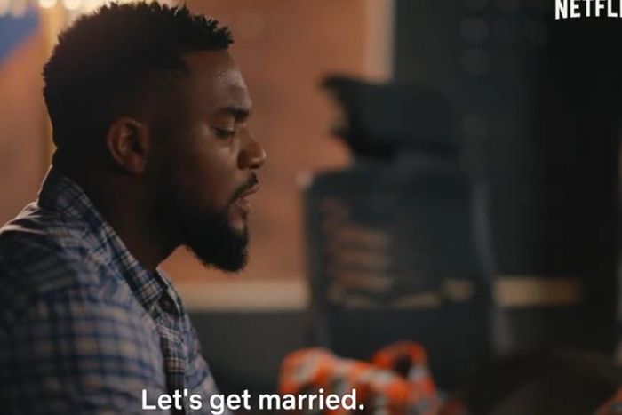 Kunle Remi in 'A Naija Christmas' directed by Kunle Afolayan [YouTube]