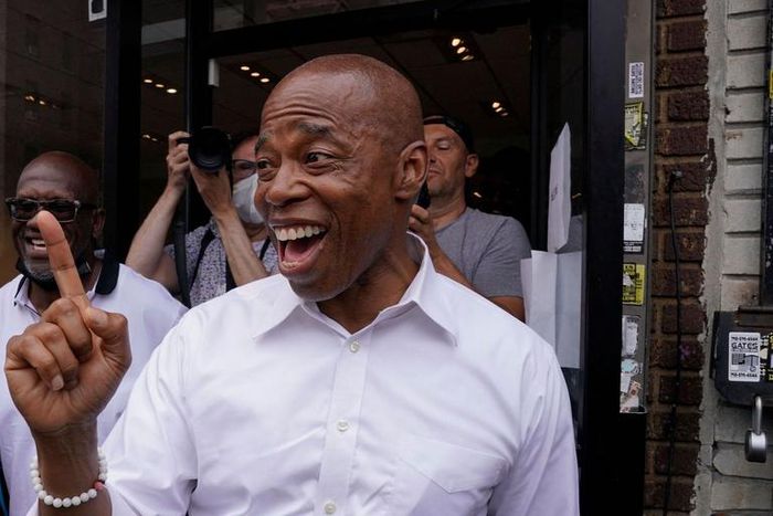 New York City Democratic Mayoral Candidate Eric Adams.