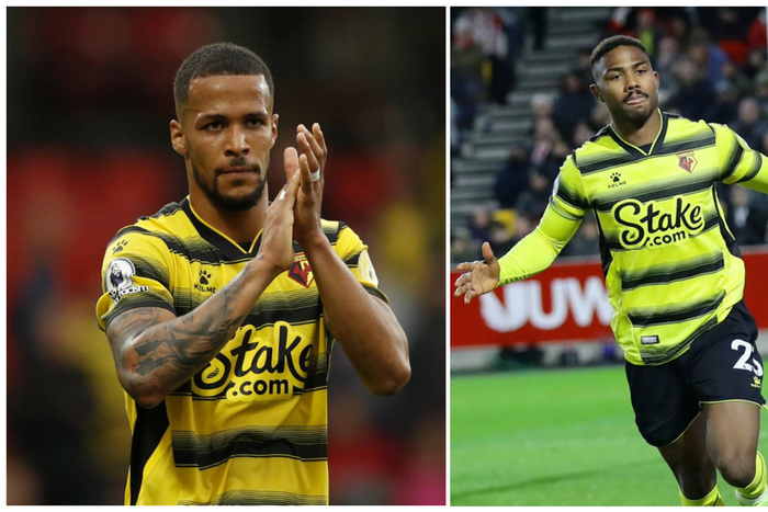 Emmanuel Dennis and William Troost-Ekong